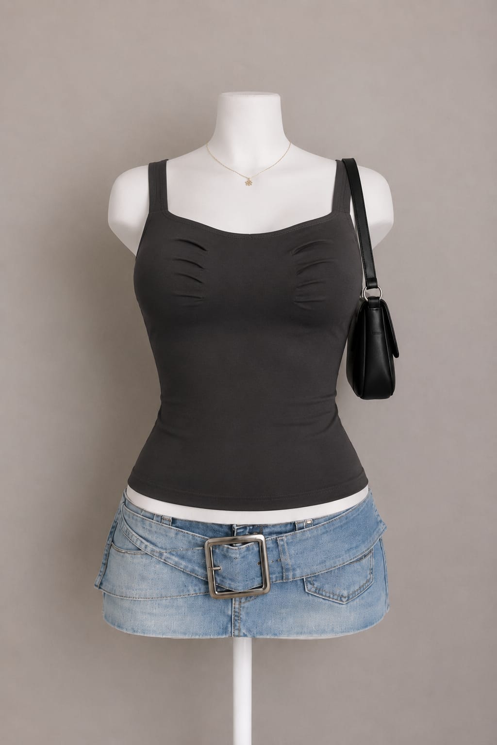 Charcoal Tank Top