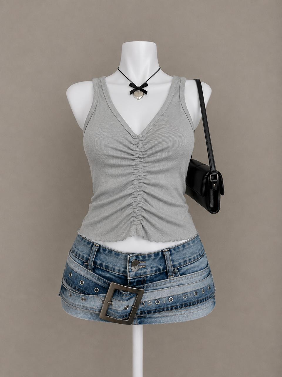 Gray Tank Top