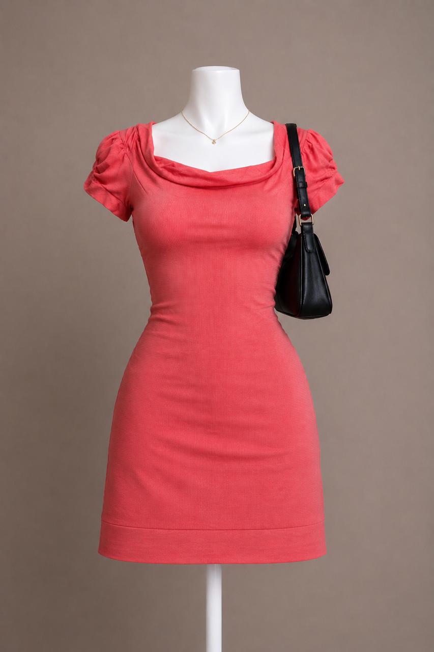 Coral Dress