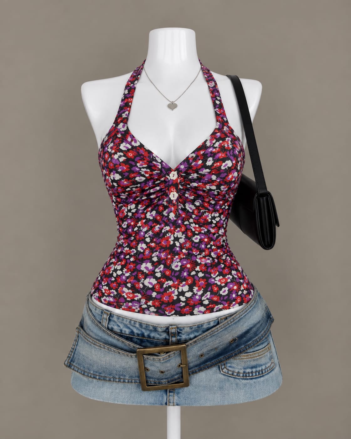 Multicolor Floral Bodysuit