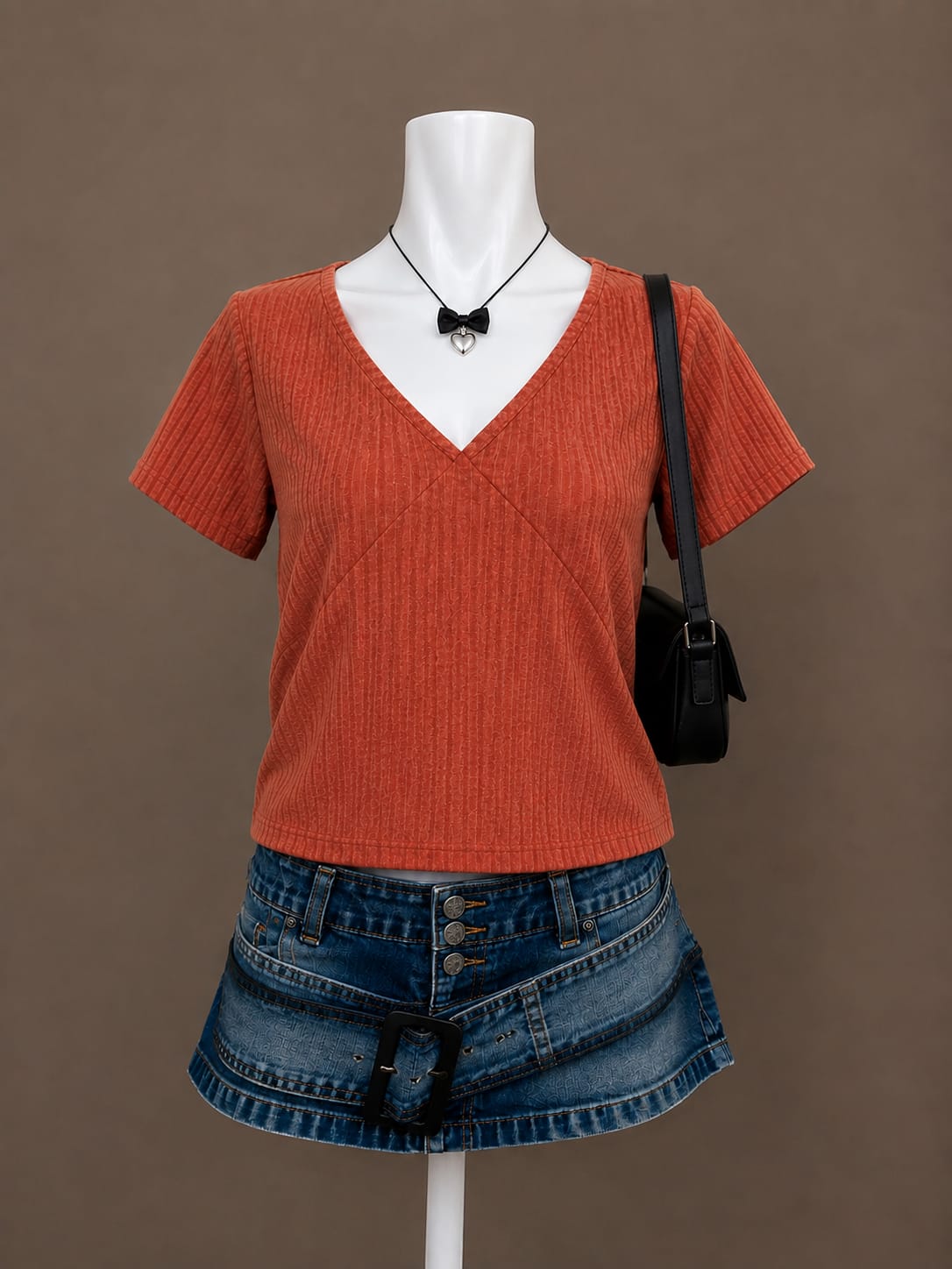 Rust Orange Top