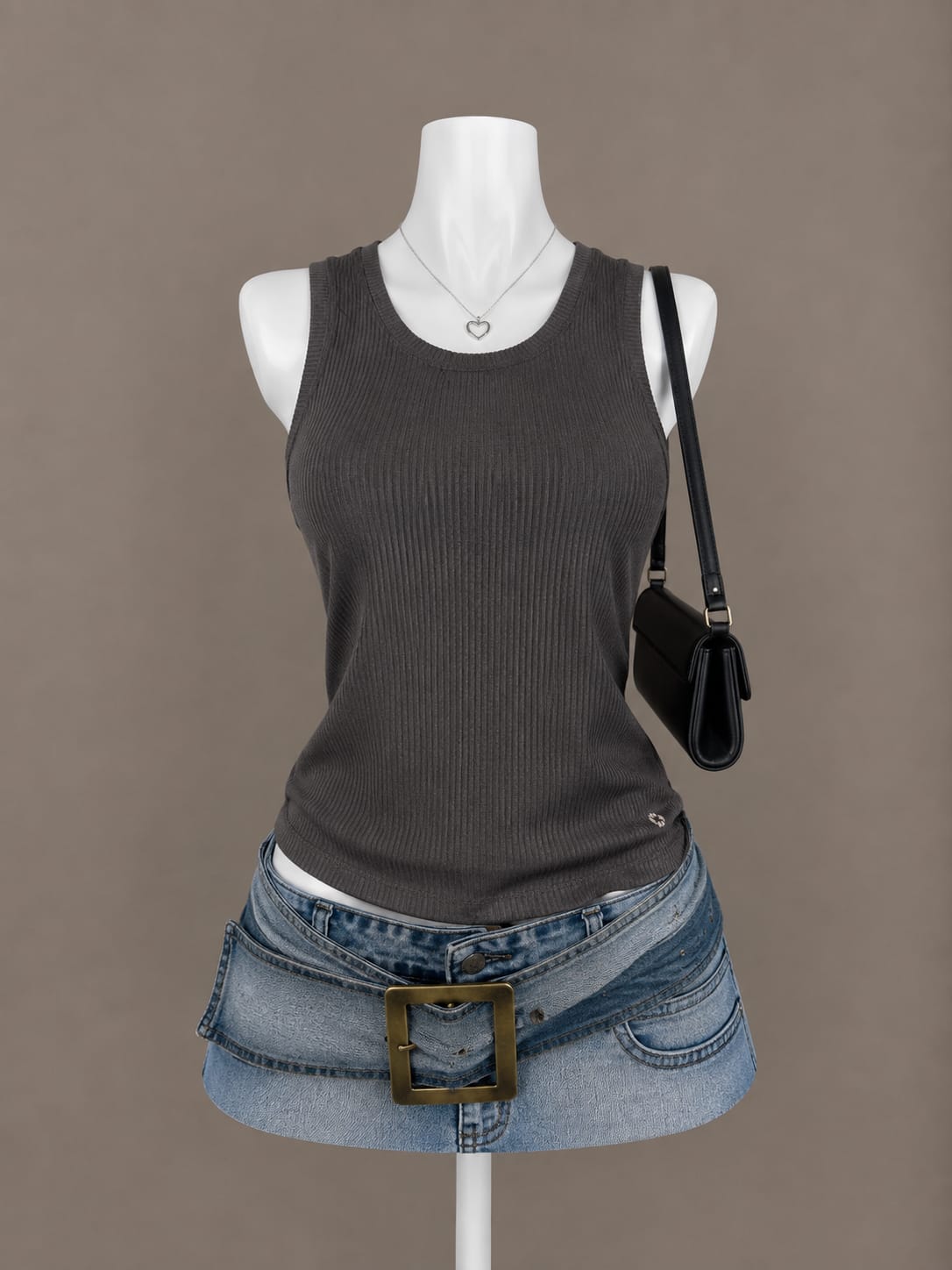 Gray Tank Top