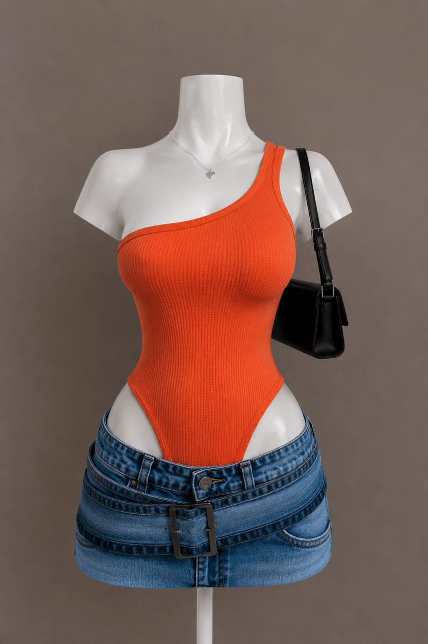 Orange Bodysuit