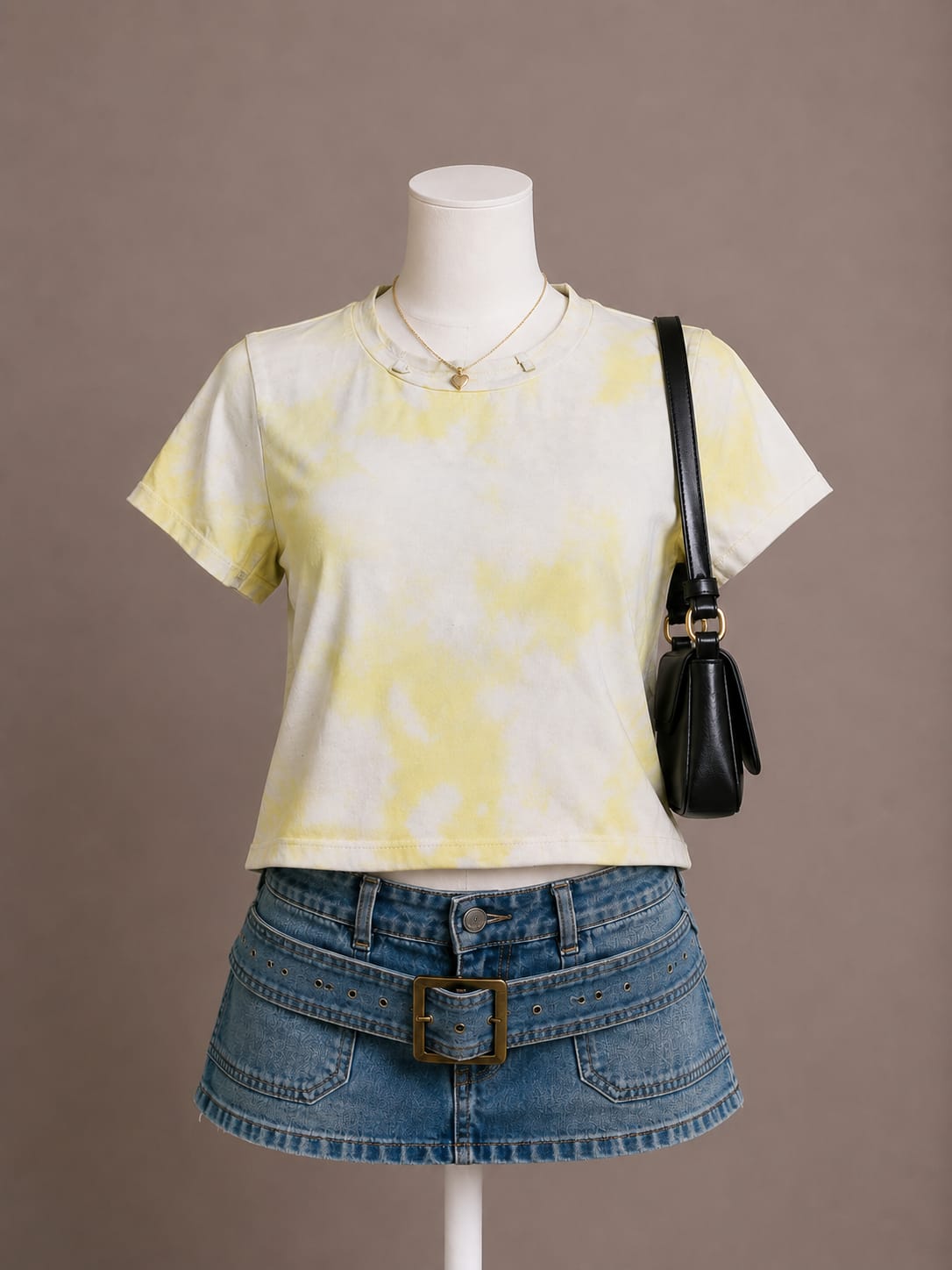 Yellow Crop Top