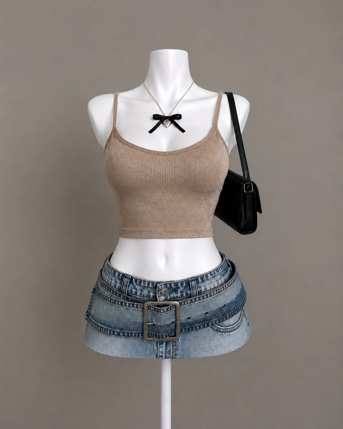 Gold Crop Top