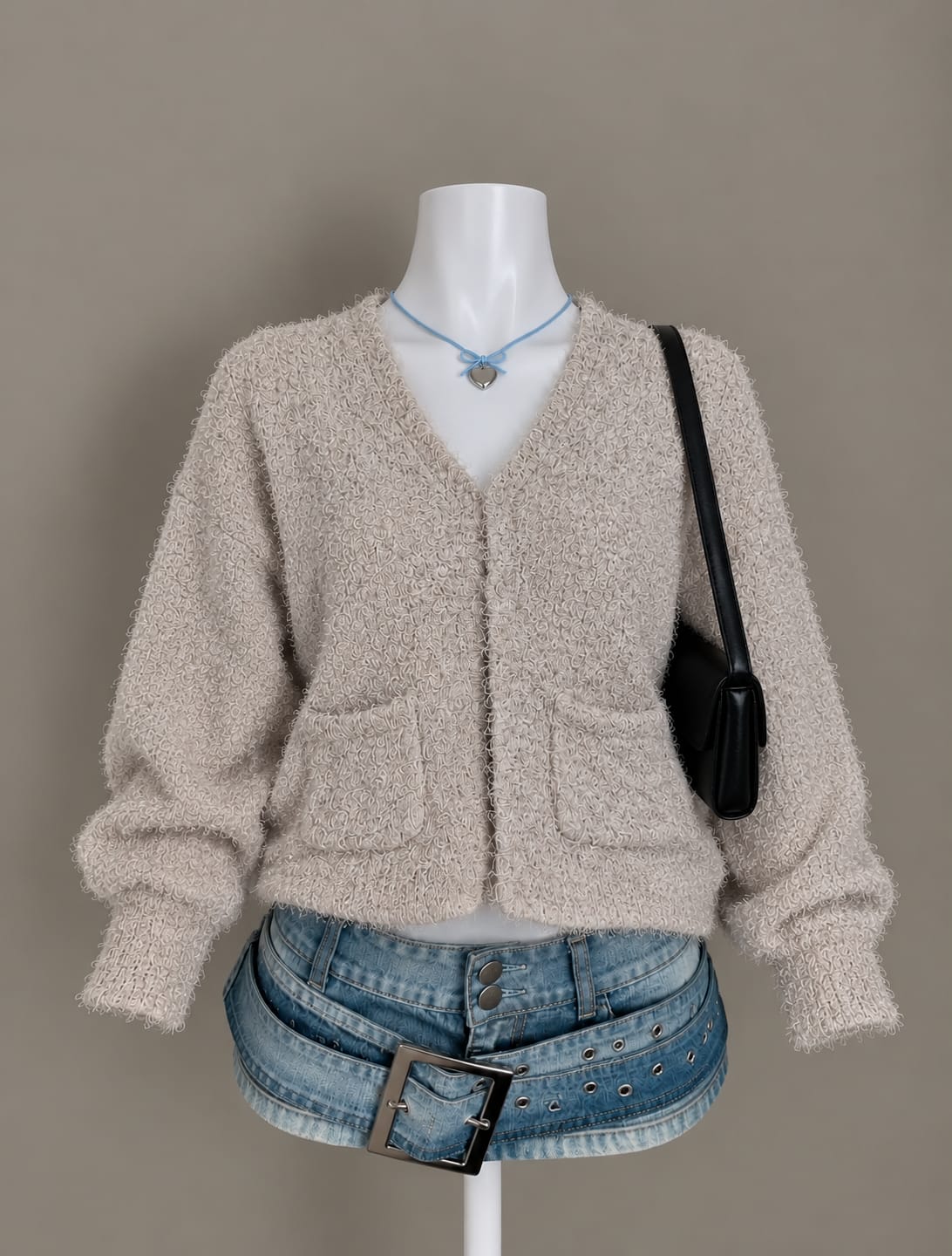 Beige Cardigan