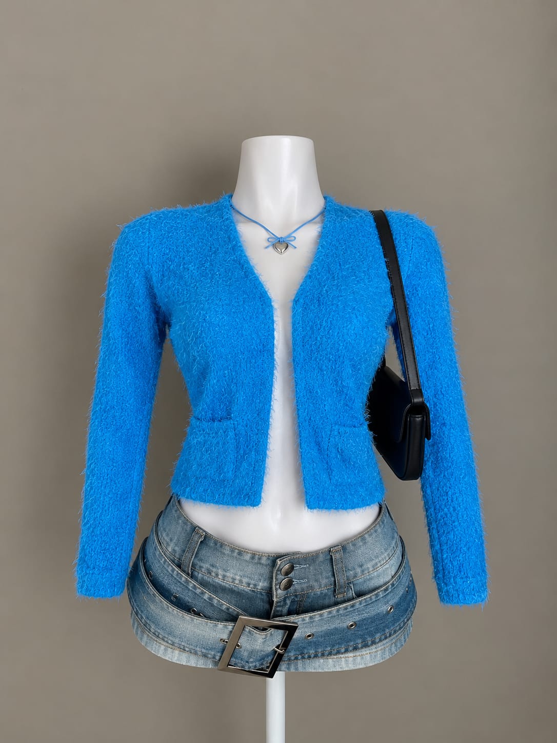 Bright Blue Cardigan