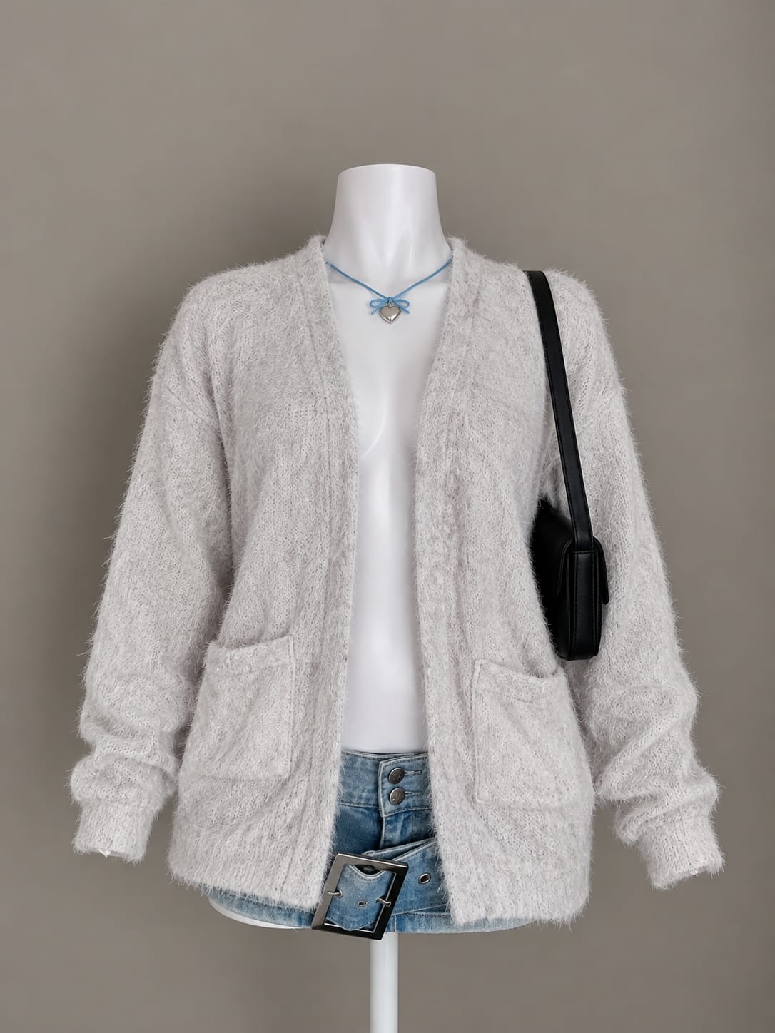 White Cardigan