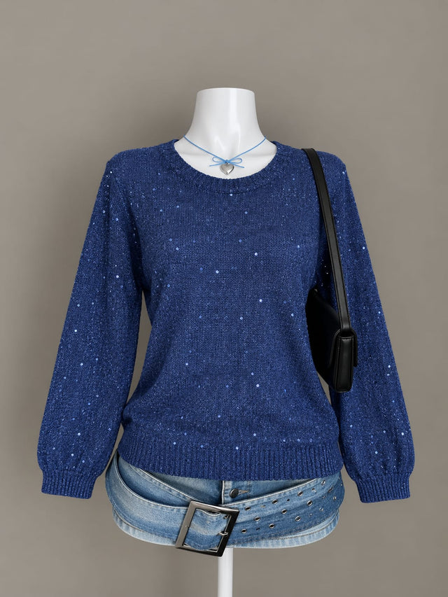 Navy Blue Sweater