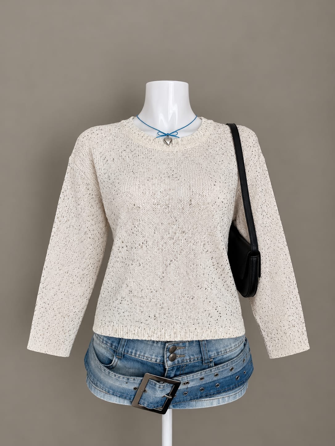 Cream Sweater