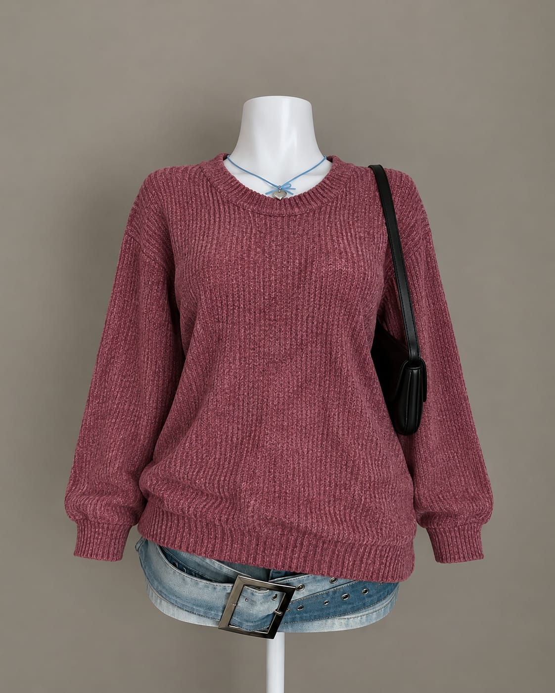 Burgundy Sweater