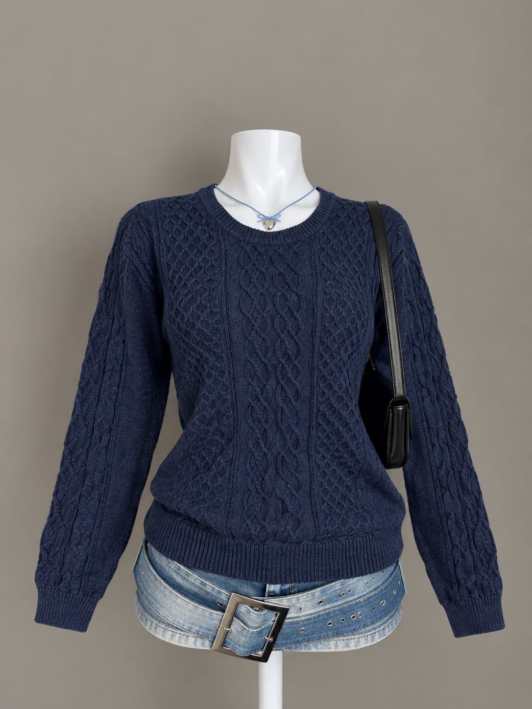 Navy Blue Sweater