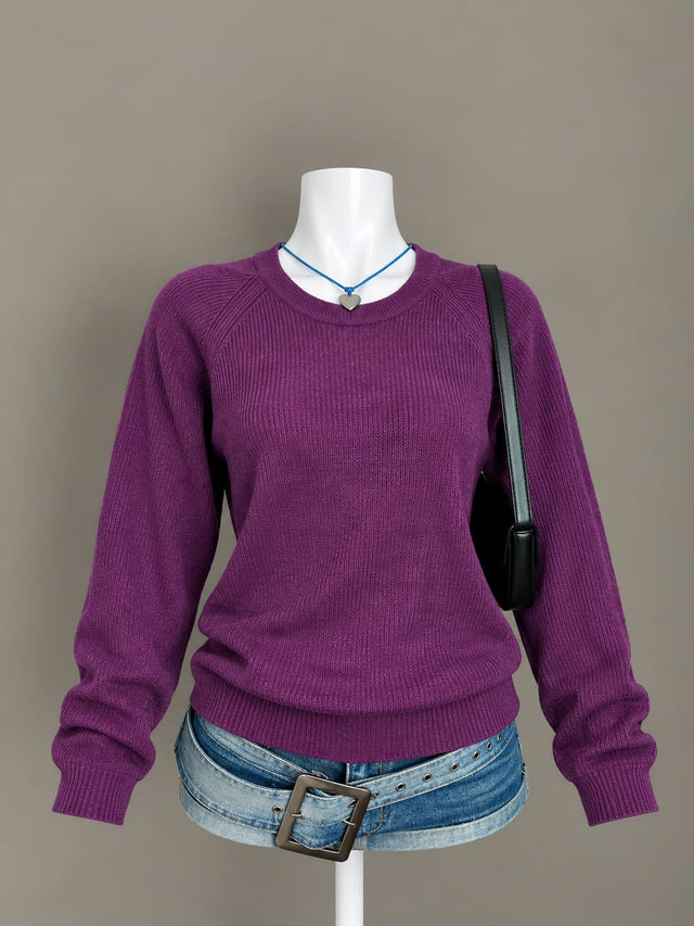 Purple Sweater