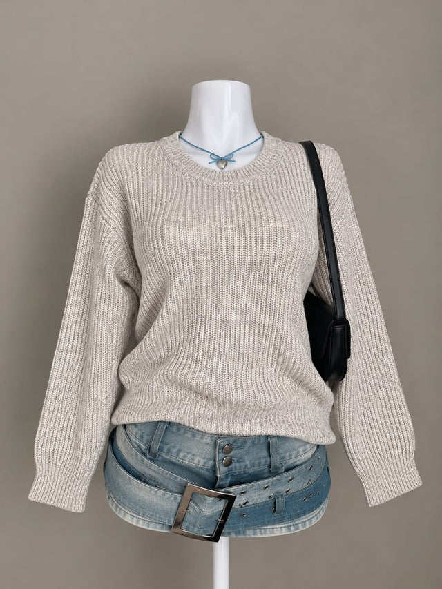 Cream Sweater