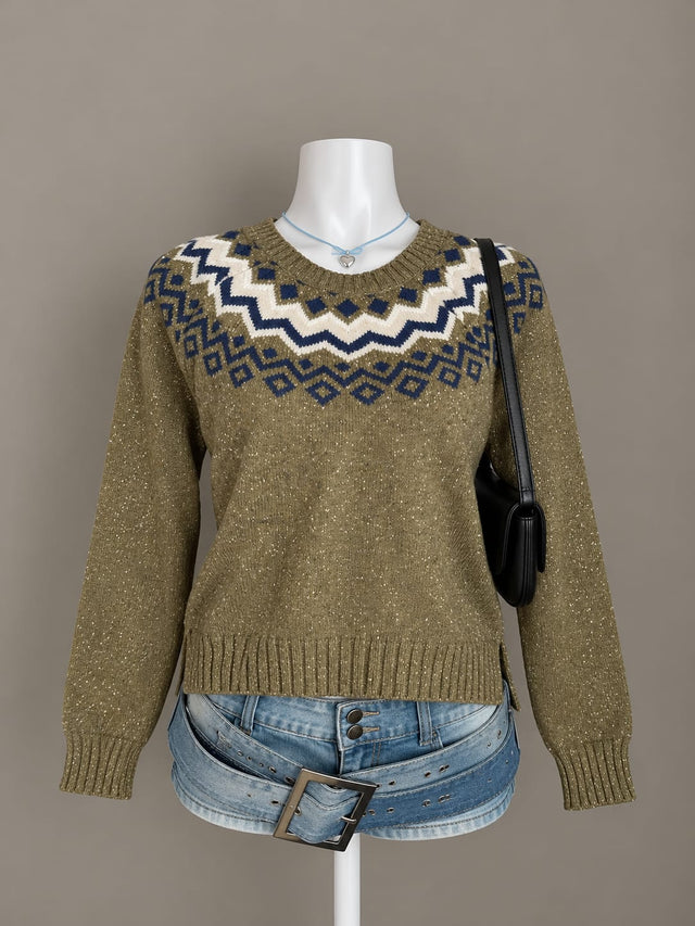 Olive Green Sweater