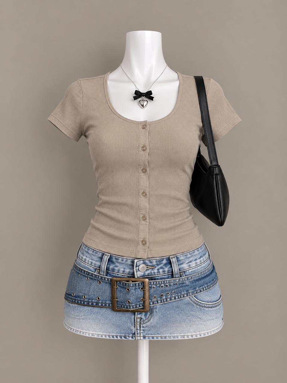 Beige T-Shirt