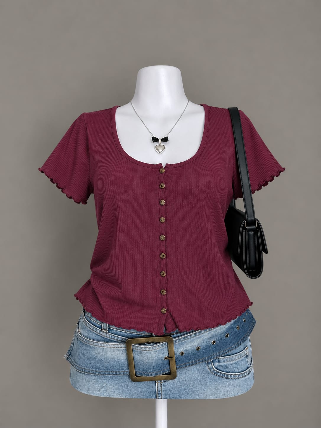 Burgundy T-Shirt