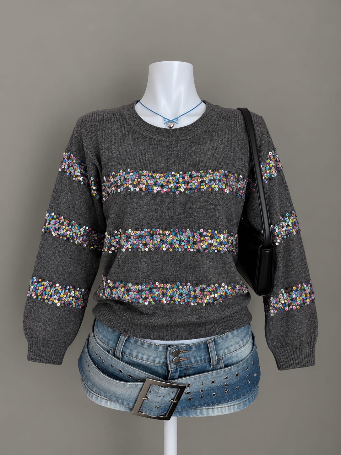 Charcoal Grey Sweater