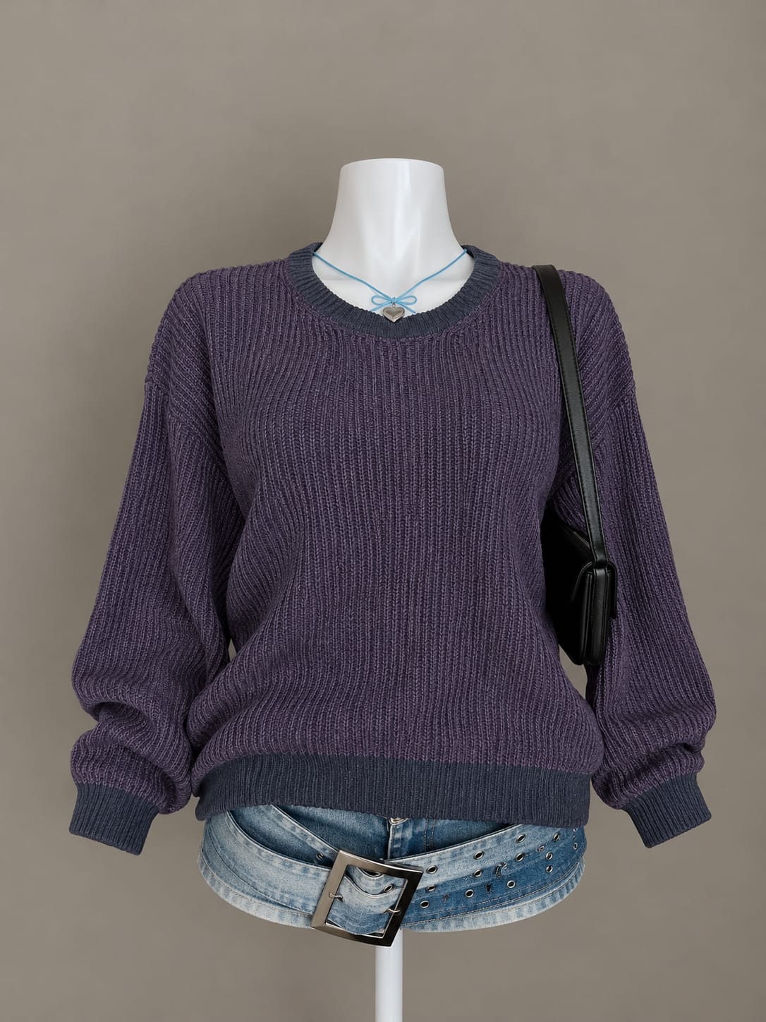 Purple Sweater