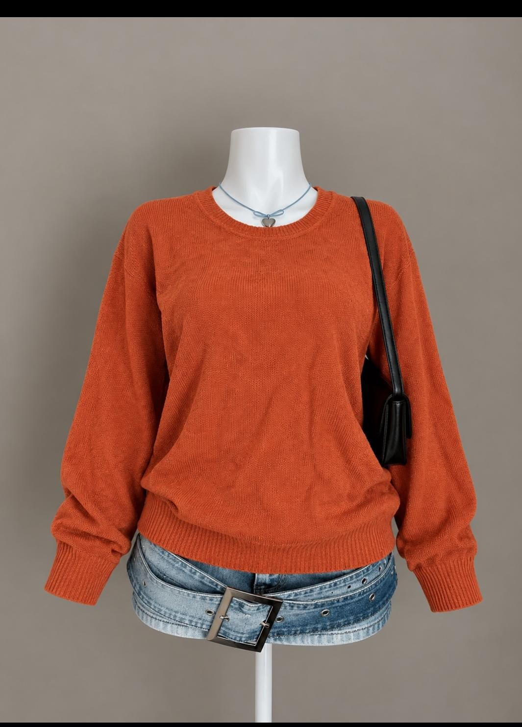 Orange Sweater