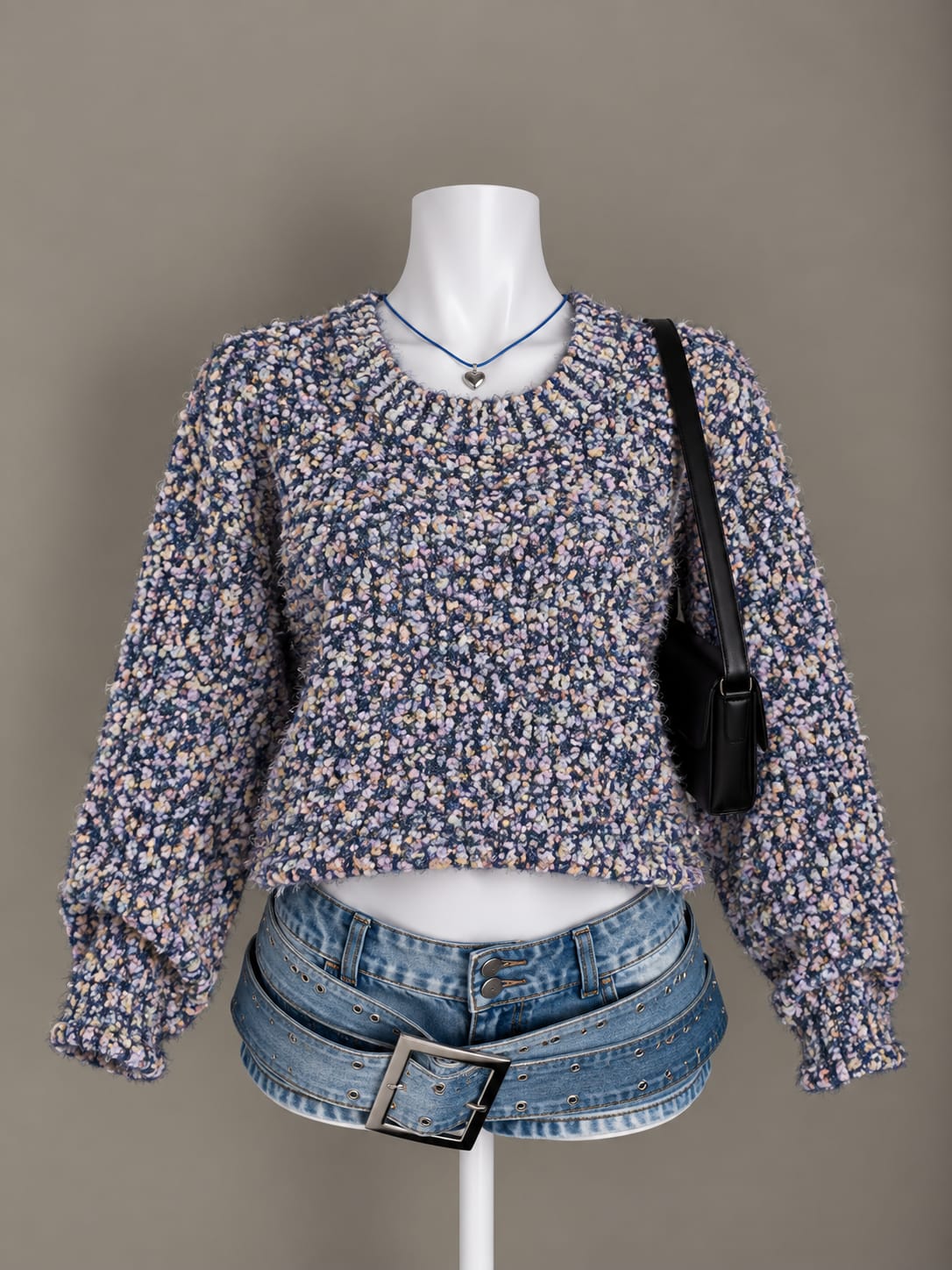 Navy Blue Sweater