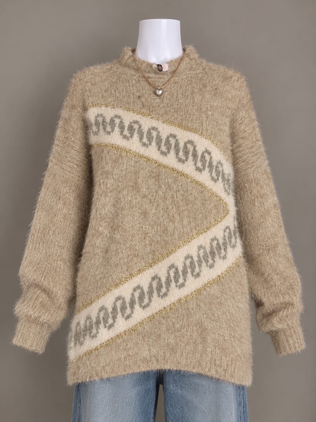 Beige Sweater