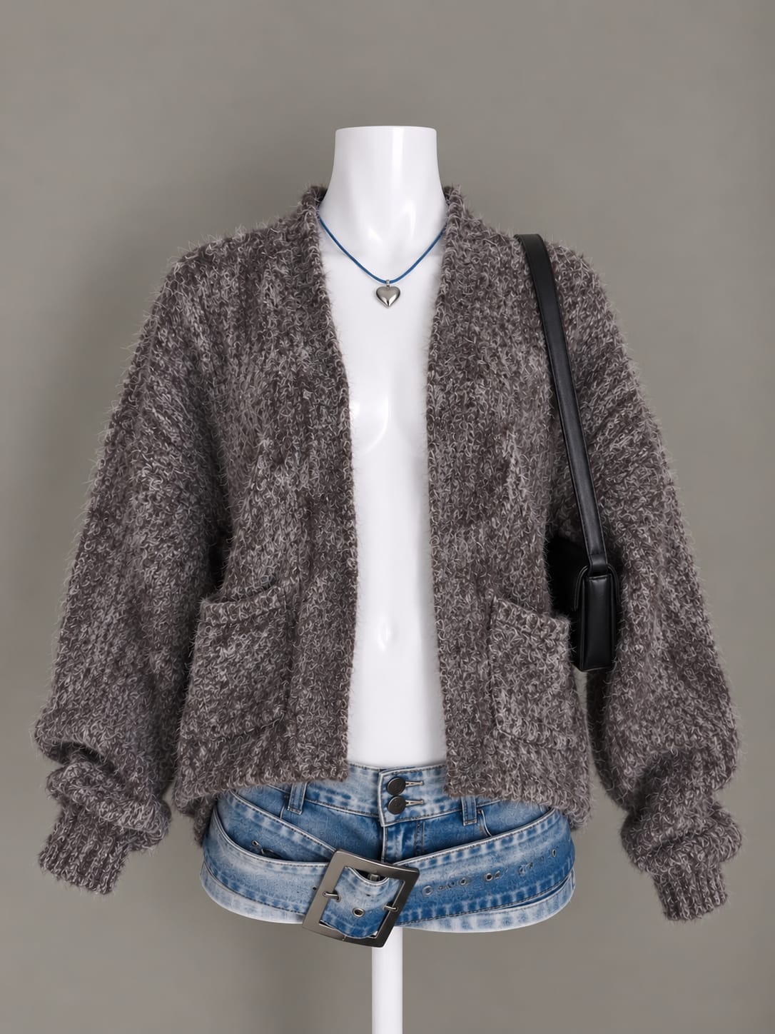 Grey Cardigan