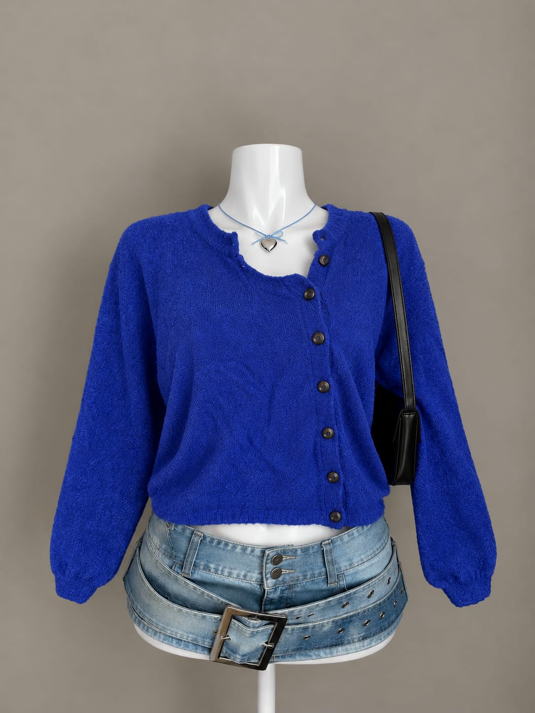 Royal Blue Cardigan