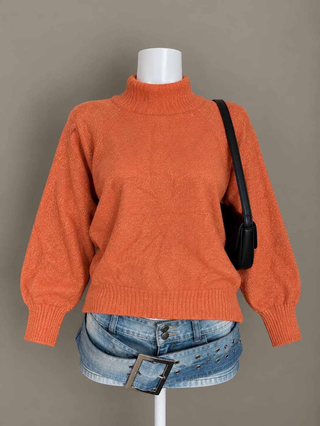 Orange Sweater