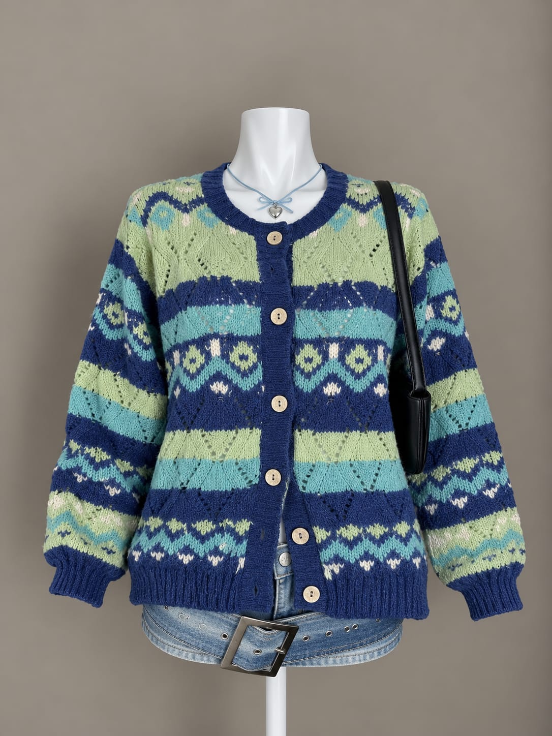 Navy Blue Cardigan