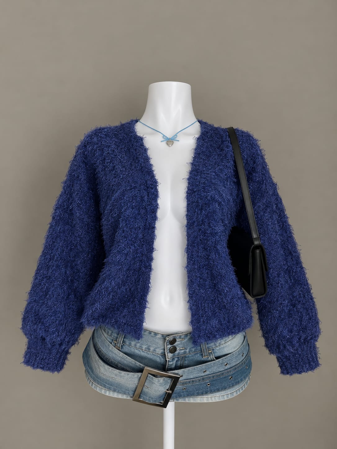 Navy Blue Cardigan