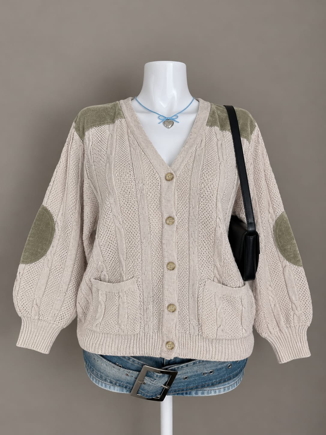 Beige Cardigan