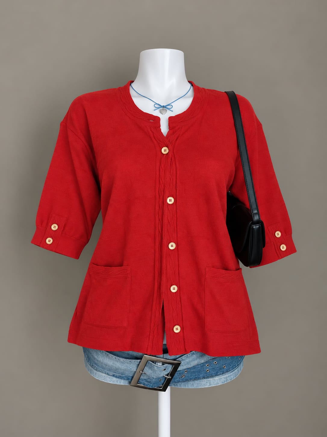 Red Cardigan