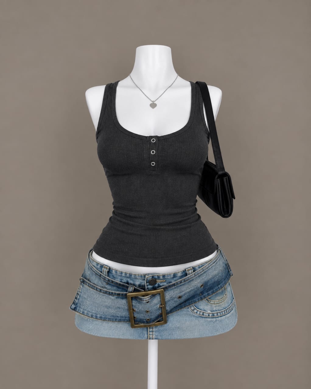 Charcoal Tank Top