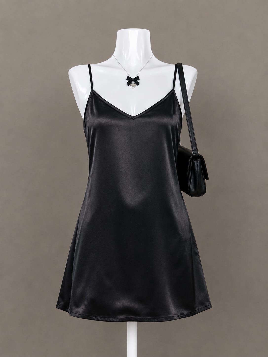 Black Slip Dress