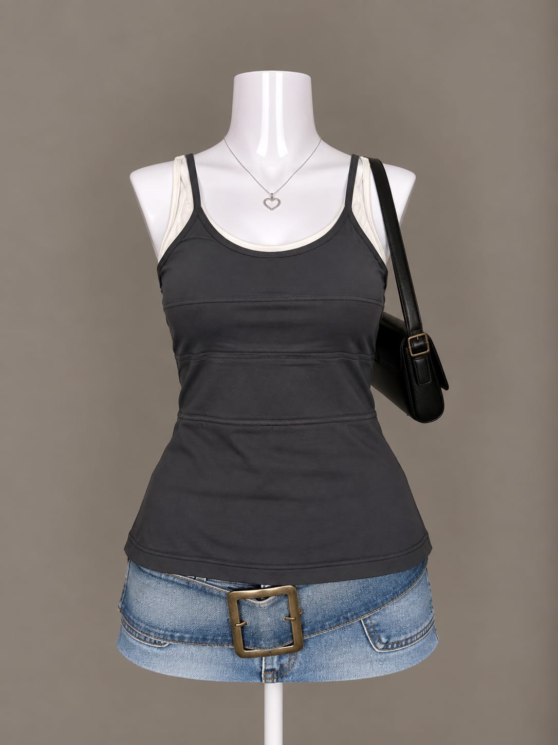 Black Sleeveless Top