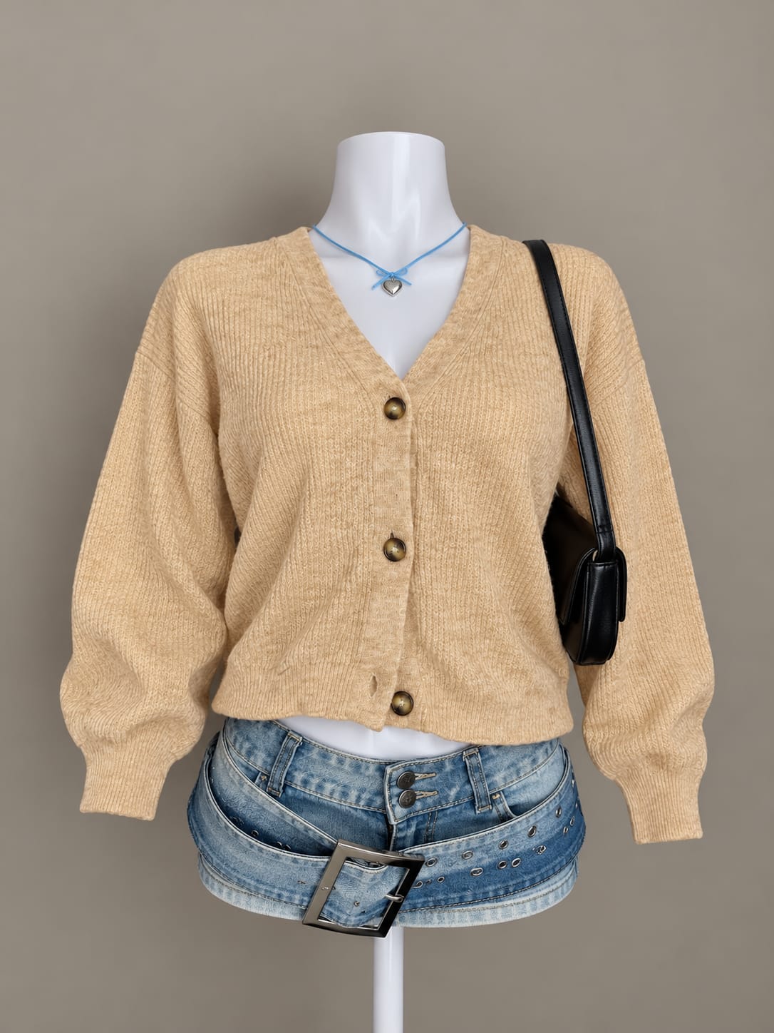 Beige Cardigan
