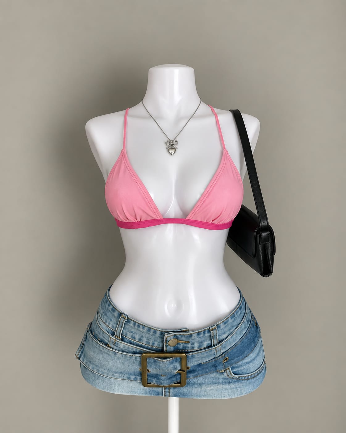 Light Pink Bikini Top