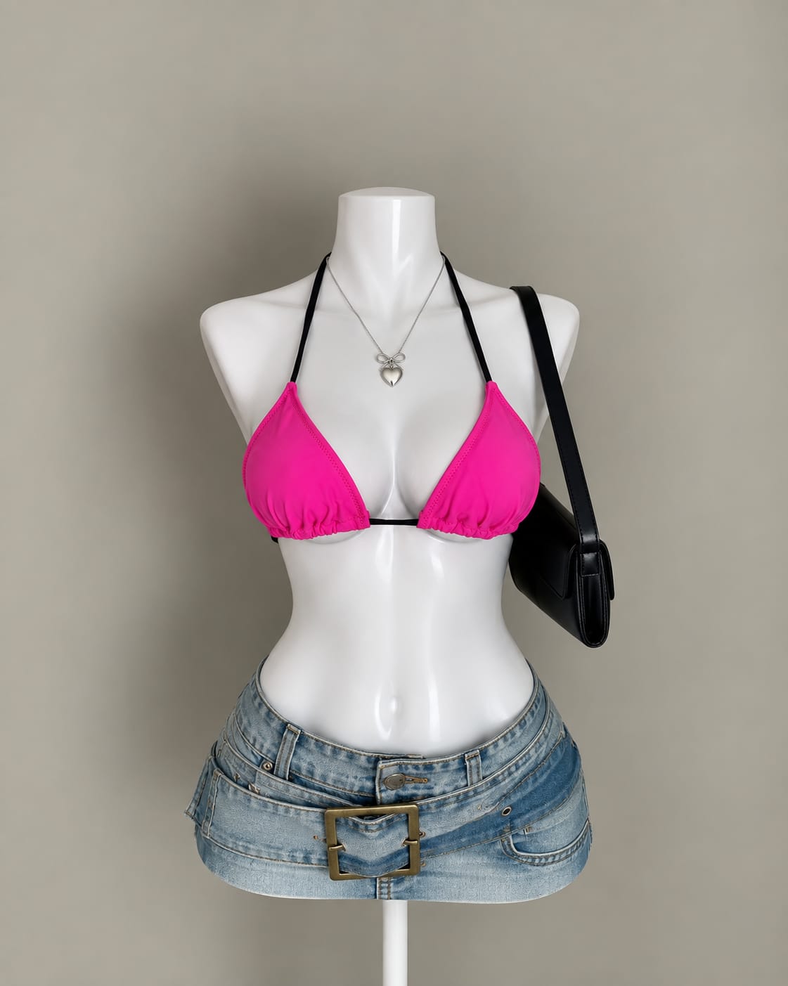 Hot Pink Bikini Top