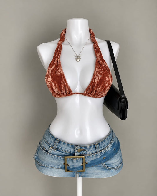 Rust Bikini Top