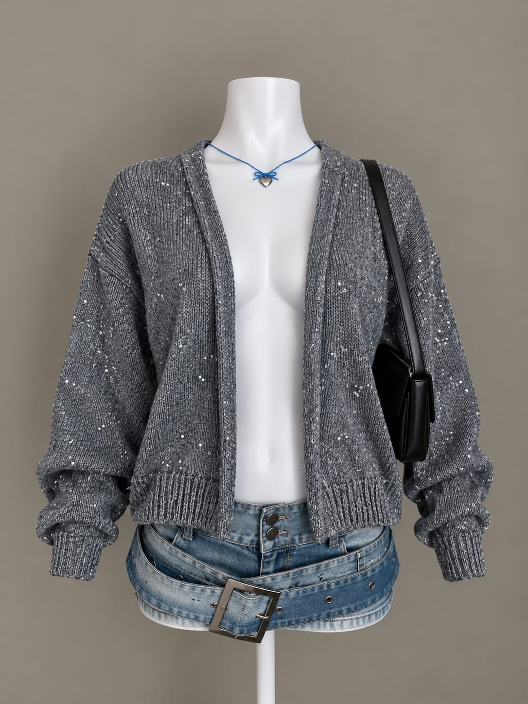Grey Cardigan