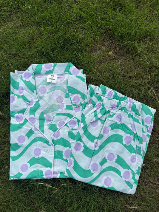 Wavy Green - WPJ755