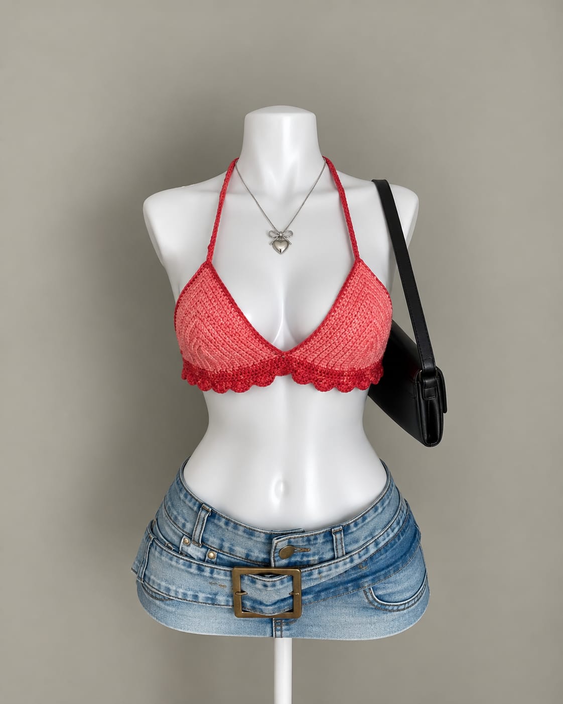 Pink Bikini Top