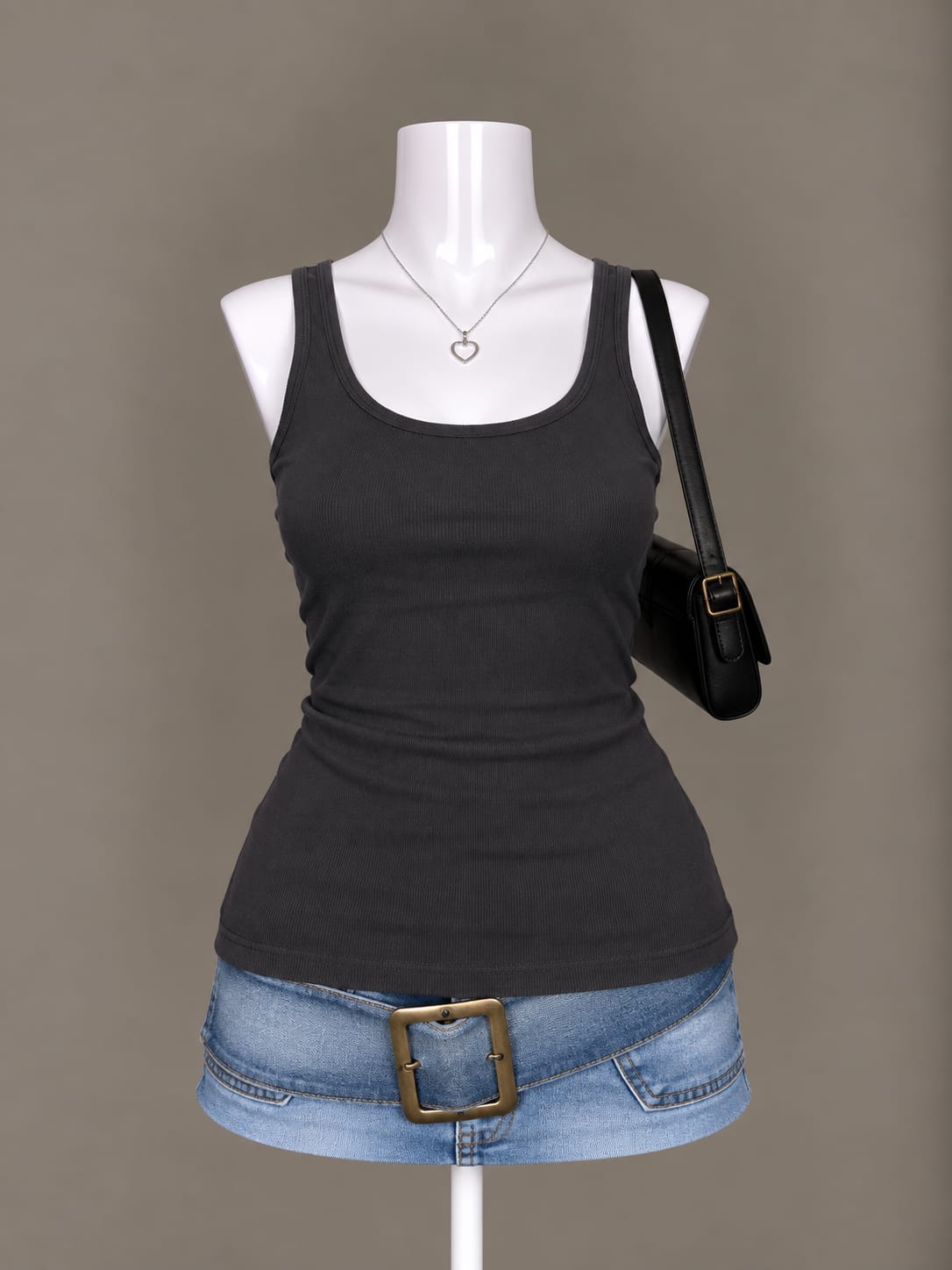 Charcoal Tank Top