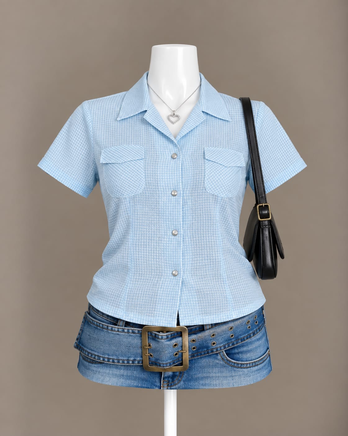 Light Blue Button Up Shirt
