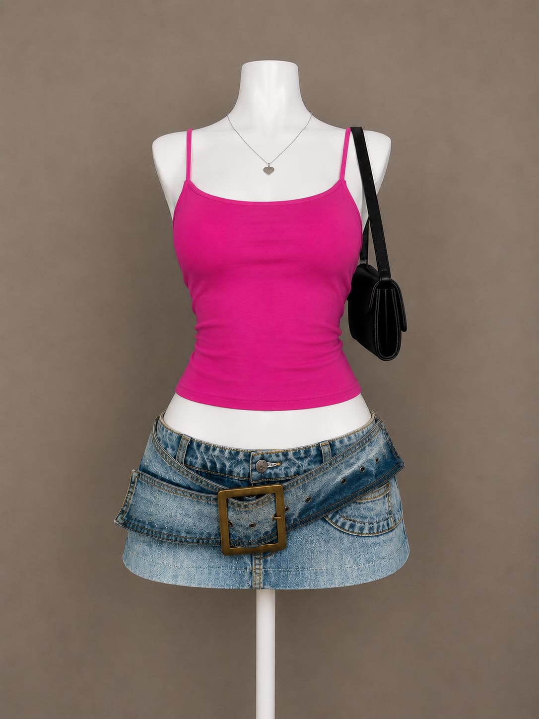 Pink Crop Top