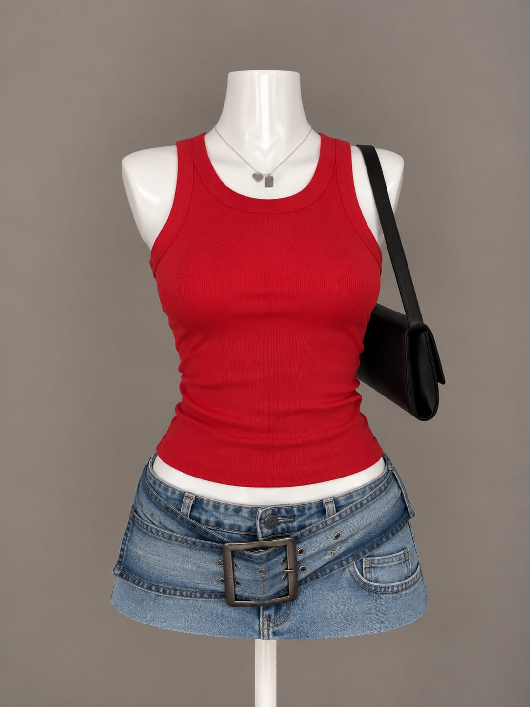 Red Classic Tank Top