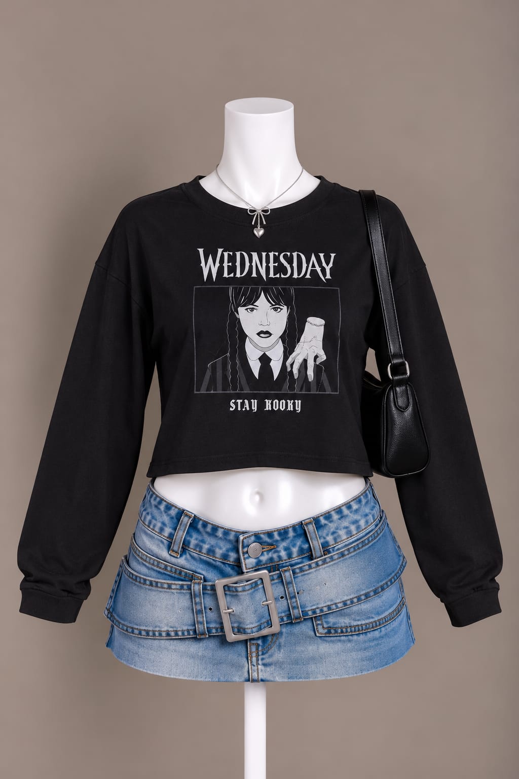 Black Wednesday Graphic Sweatshirt