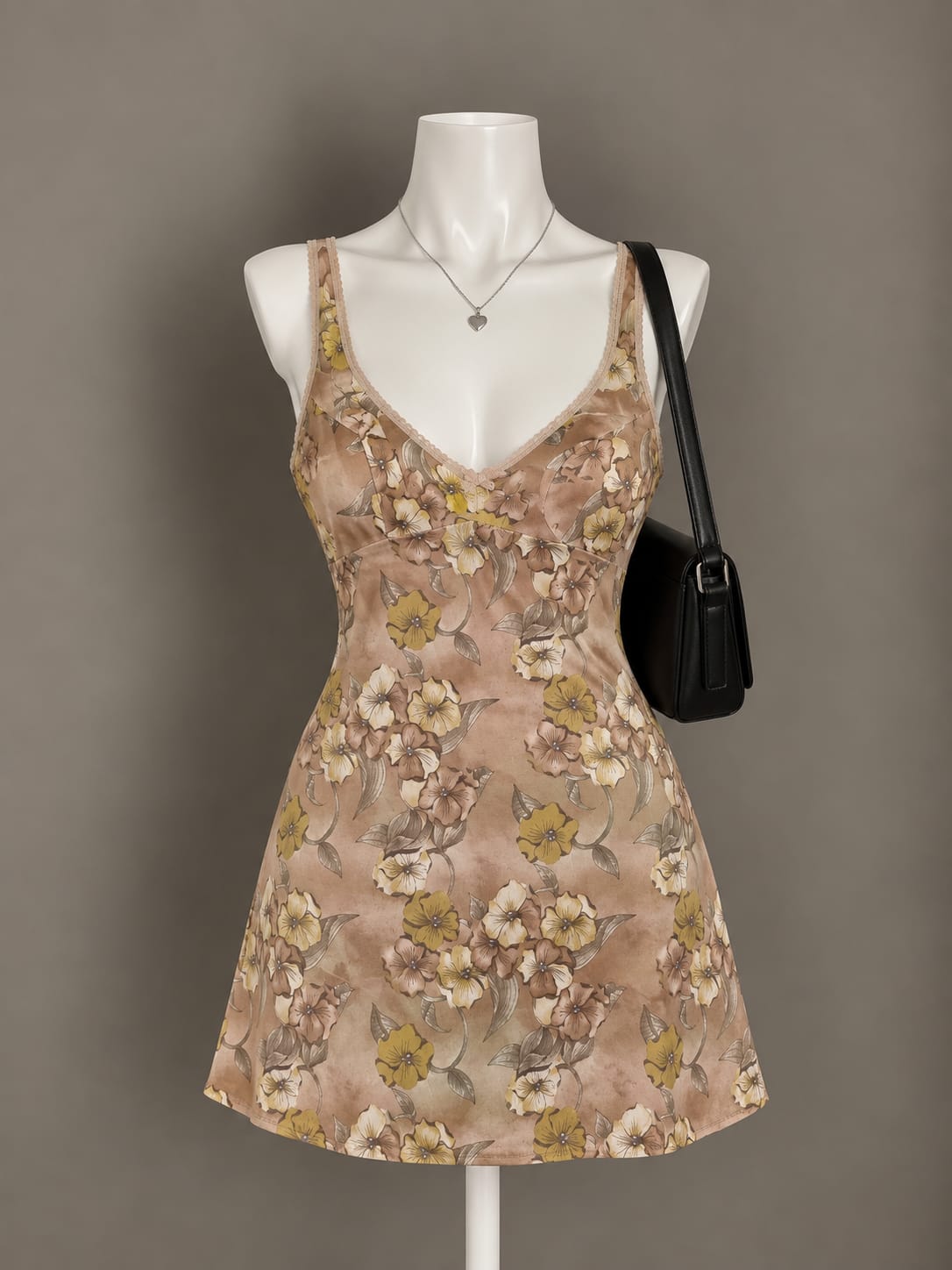 Beige Dress