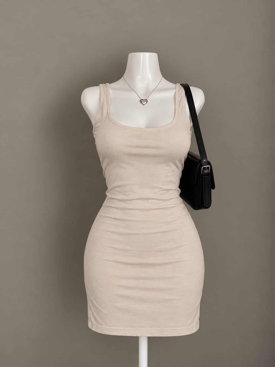 Beige Dress